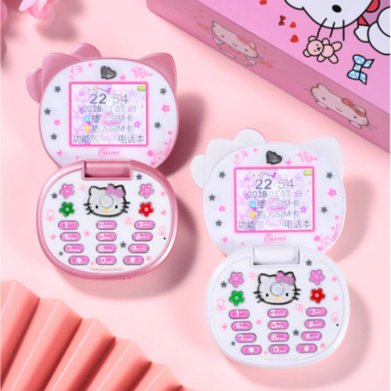 Cute Kitty Flip Phone