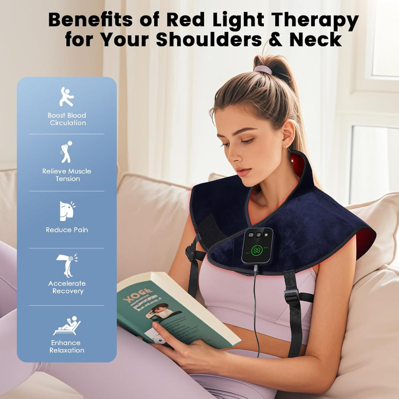660nm & 850nm Cordless Near-Infrared Red Light Pad