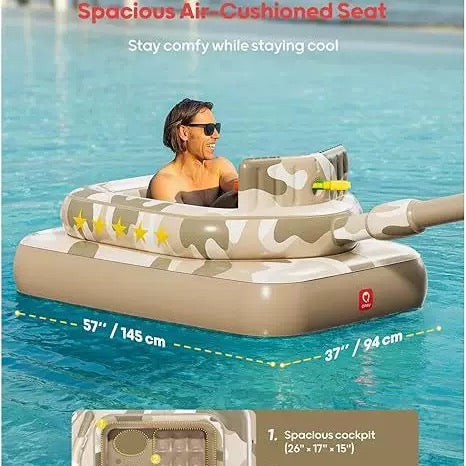 Tank Pool Float For Adult