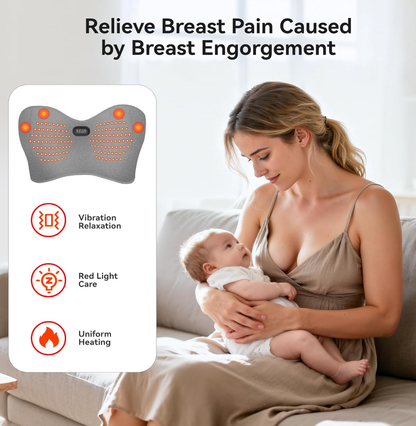 Chest Breast Vibration & Herbal Heating Pad