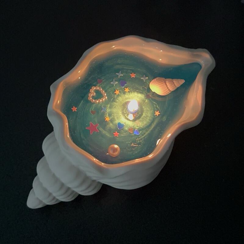 Blue Conch Aromatherapy Scented candle