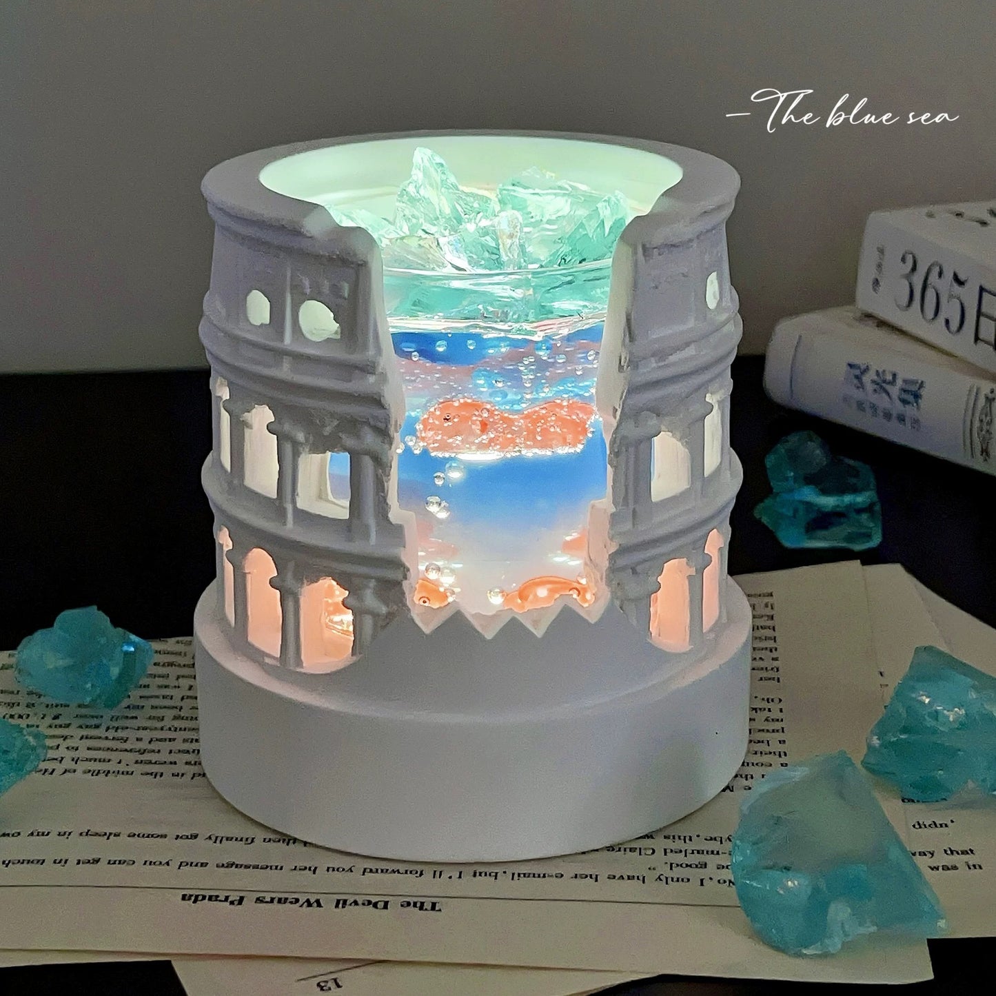 Goldfish Aroma Aromatherapy Diffuser Stone Night Light