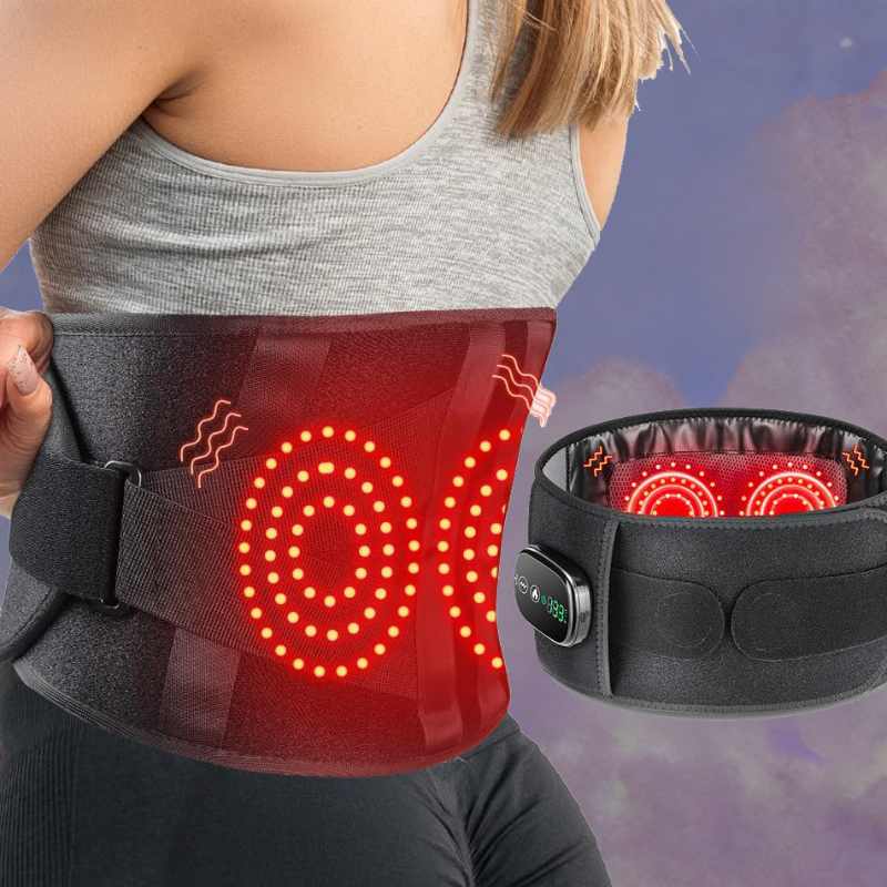 Cordless Infrared Light Belt with Heating Vibration