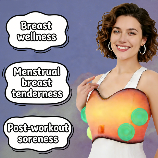 Chest Breast Vibration & Herbal Heating Pad