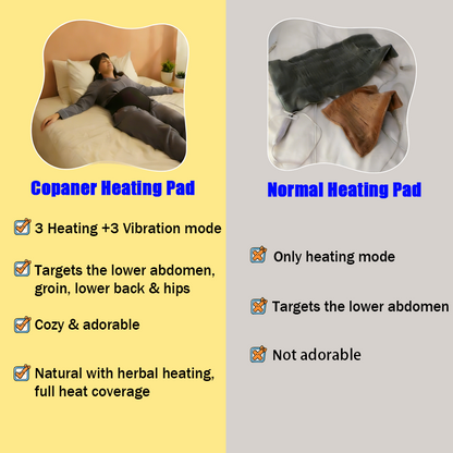 Vibration & Herbal Heating Pad Diaper for Period