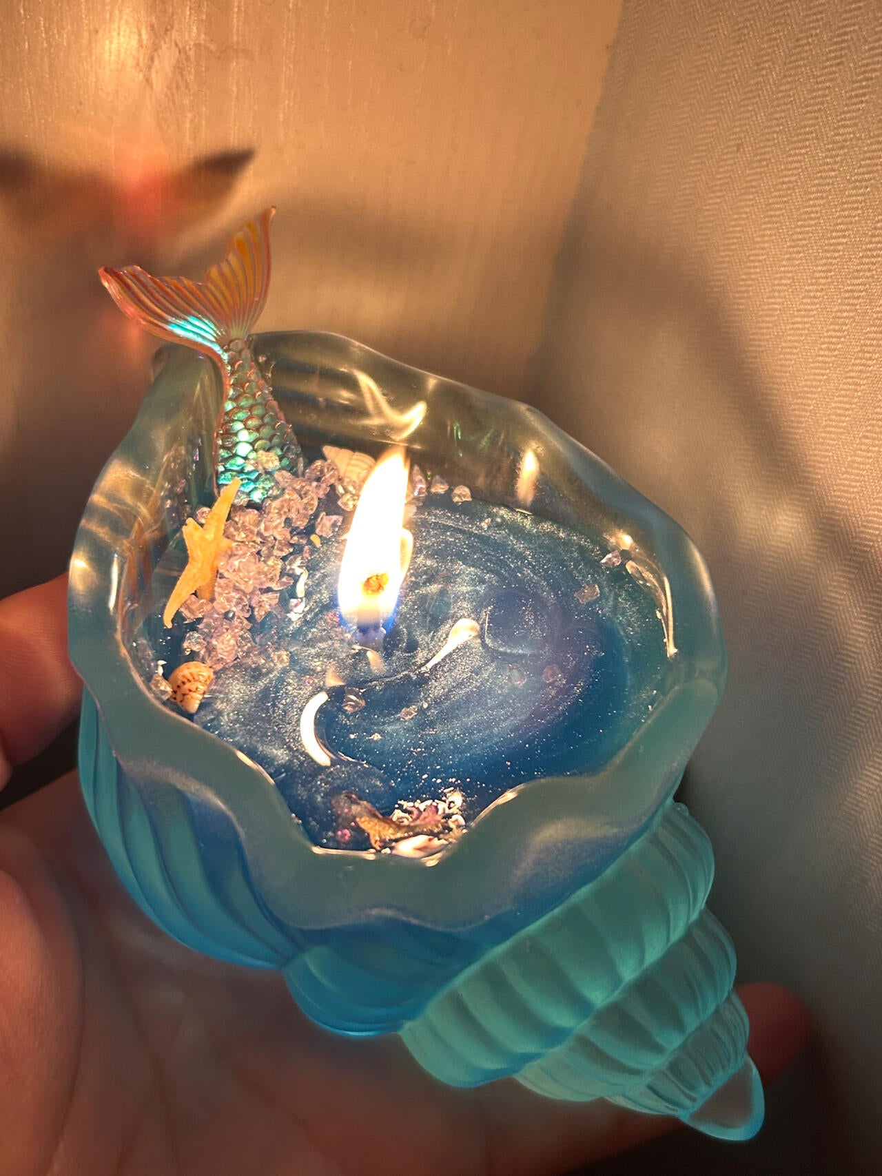 Blue Conch Aromatherapy Scented candle