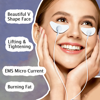 Low-Frequency Pulse Crescent-shaped EMS Facial Massage