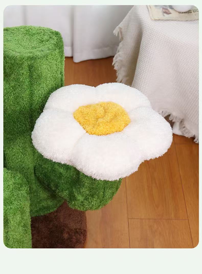 Deluxe Large Cactus Solid Cat Tree