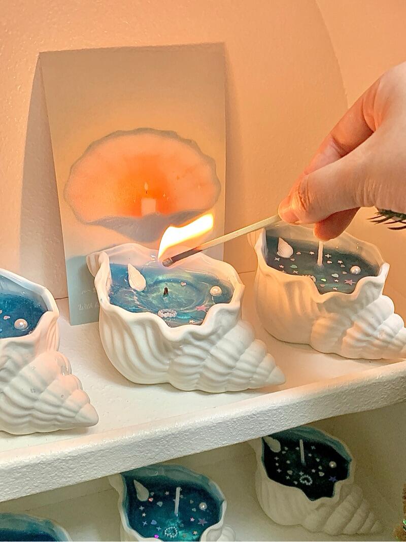 Blue Conch Aromatherapy Scented candle