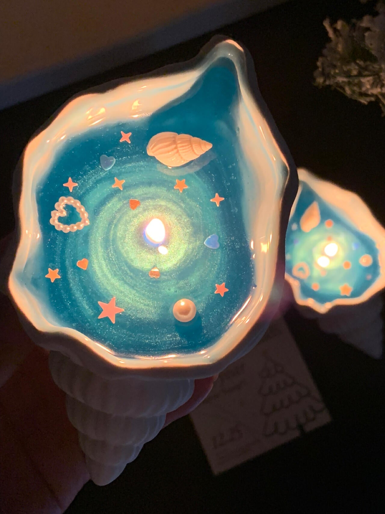 Blue Conch Aromatherapy Scented candle