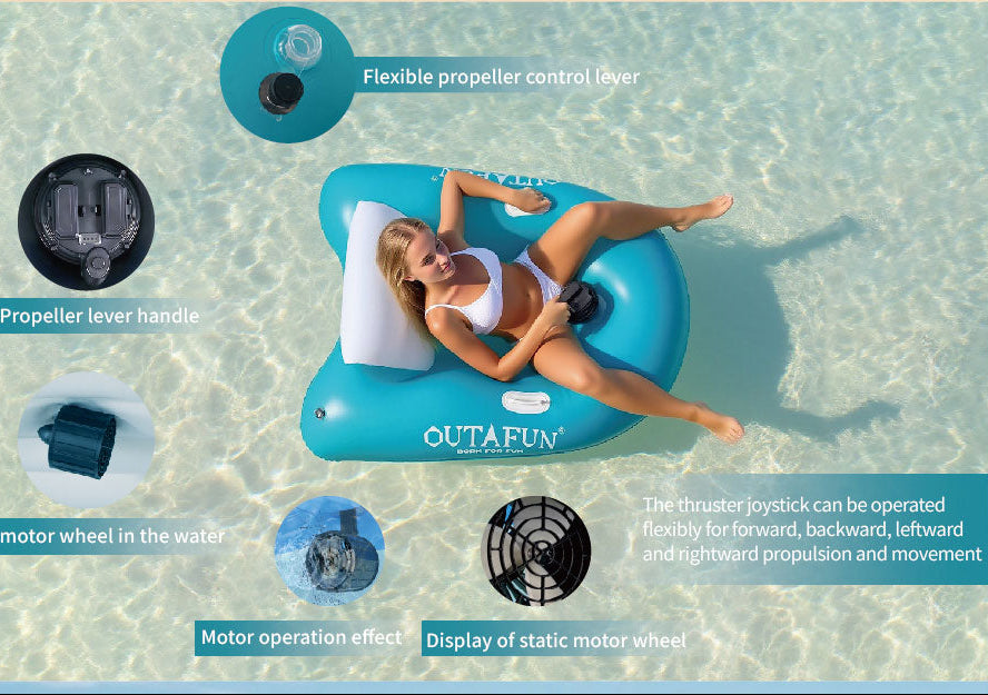 Electric Single Water Inflatable Floating