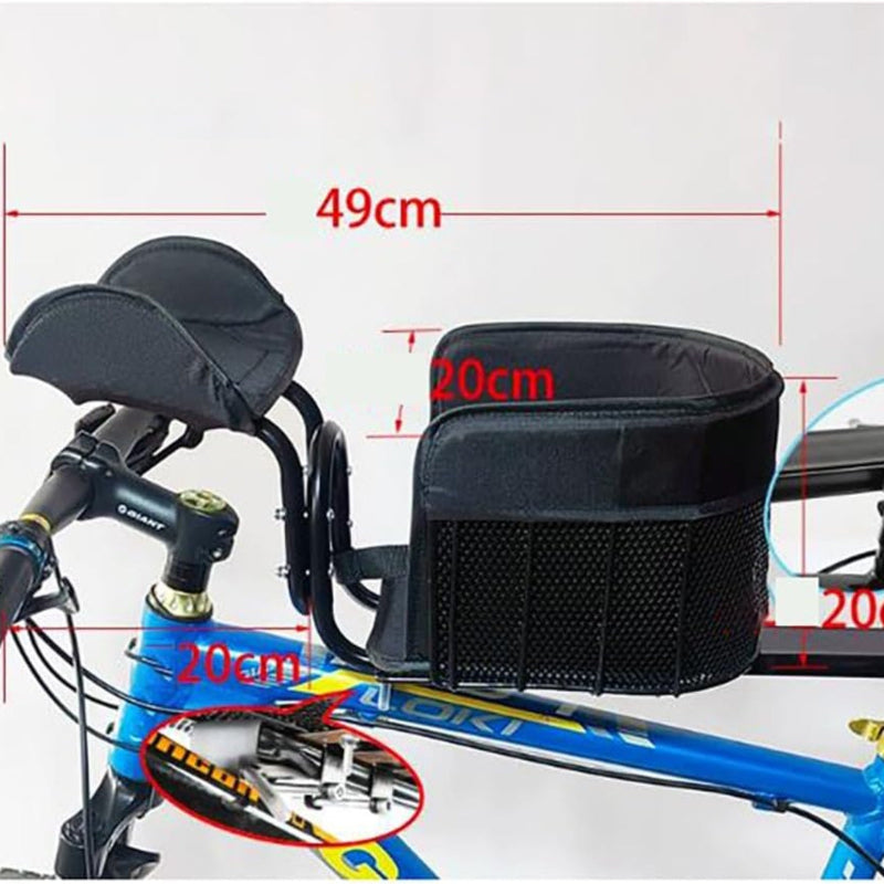 Dog Bicycle Seat Carrier Sturdy Metal Basket