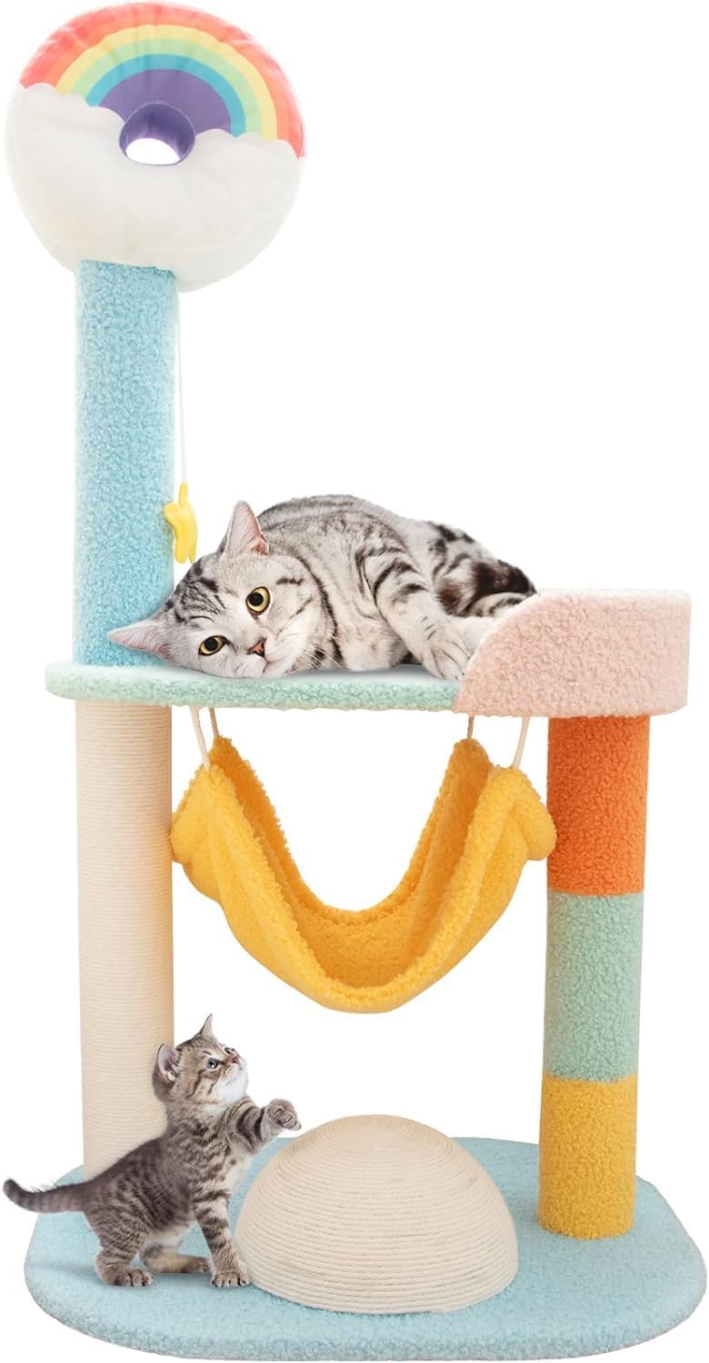 Rainbow Cat Tree