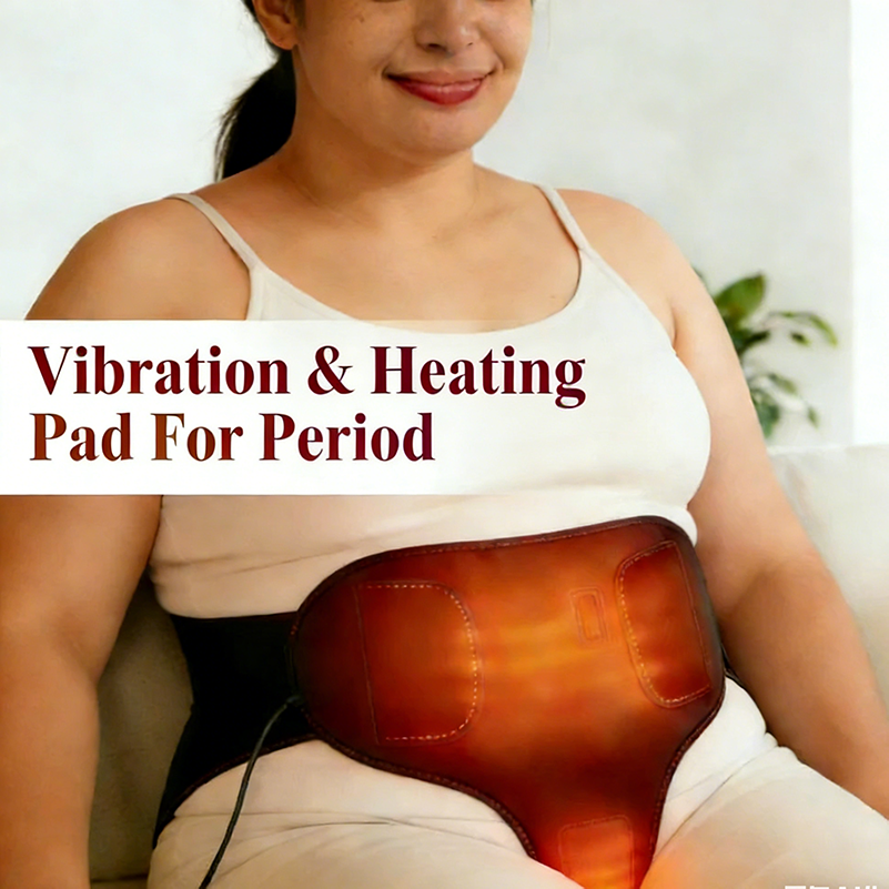 Vibration & Herbal Heating Pad Diaper for Period