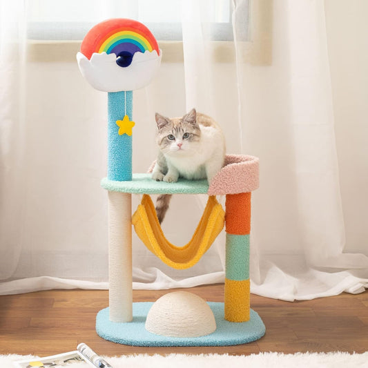 Rainbow Cat Tree