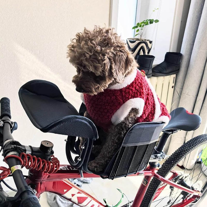 copaner Dog Bicycle Seat Carrier Sturdy Metal Basket