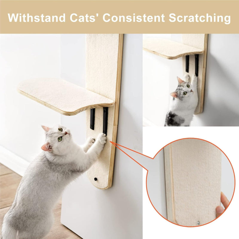 copaner Door Hanging Cat Tree 4-Levels Mounted Vertical 
