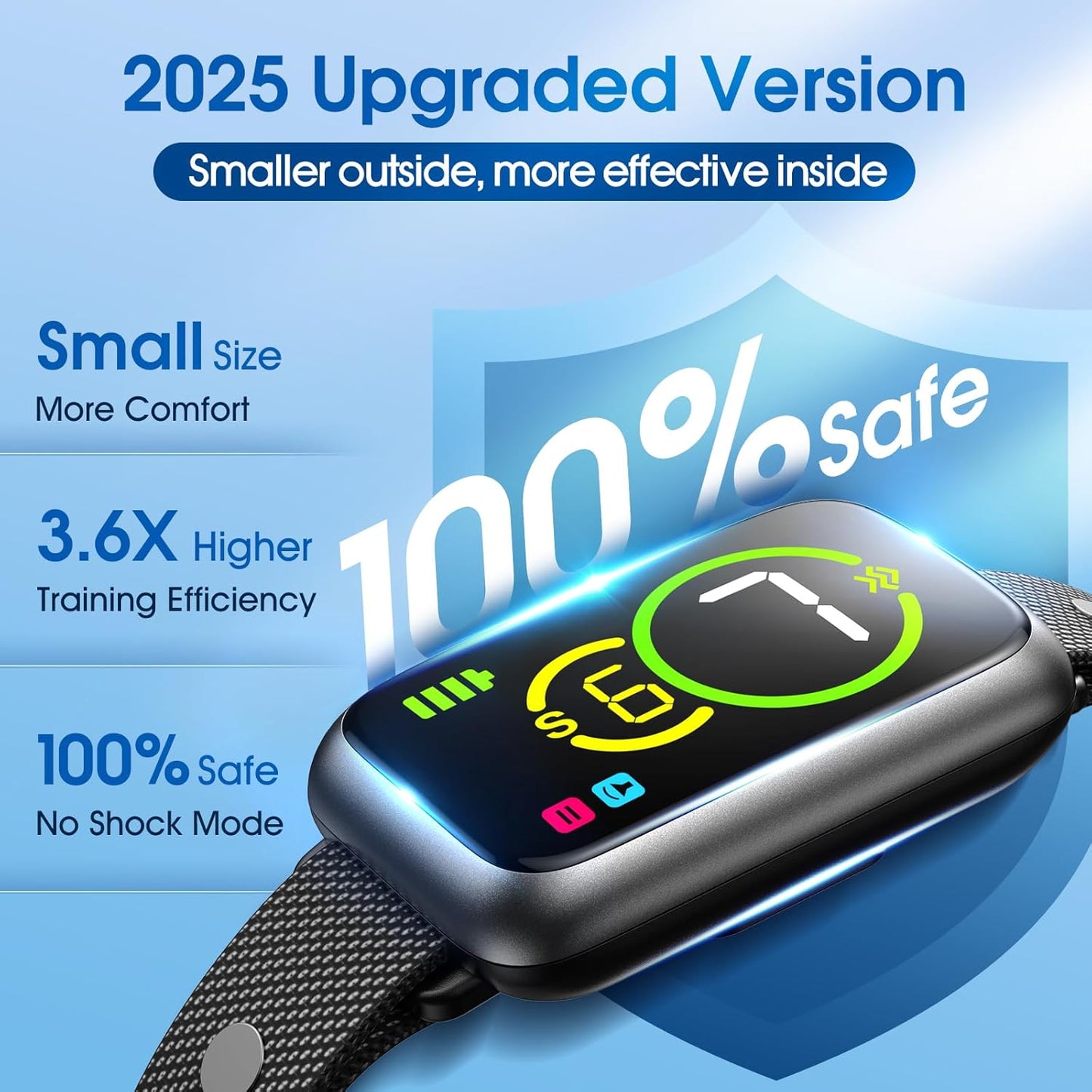 1S Stop Barking Smart Dog Bark Collar, Humane Anti Barking Device