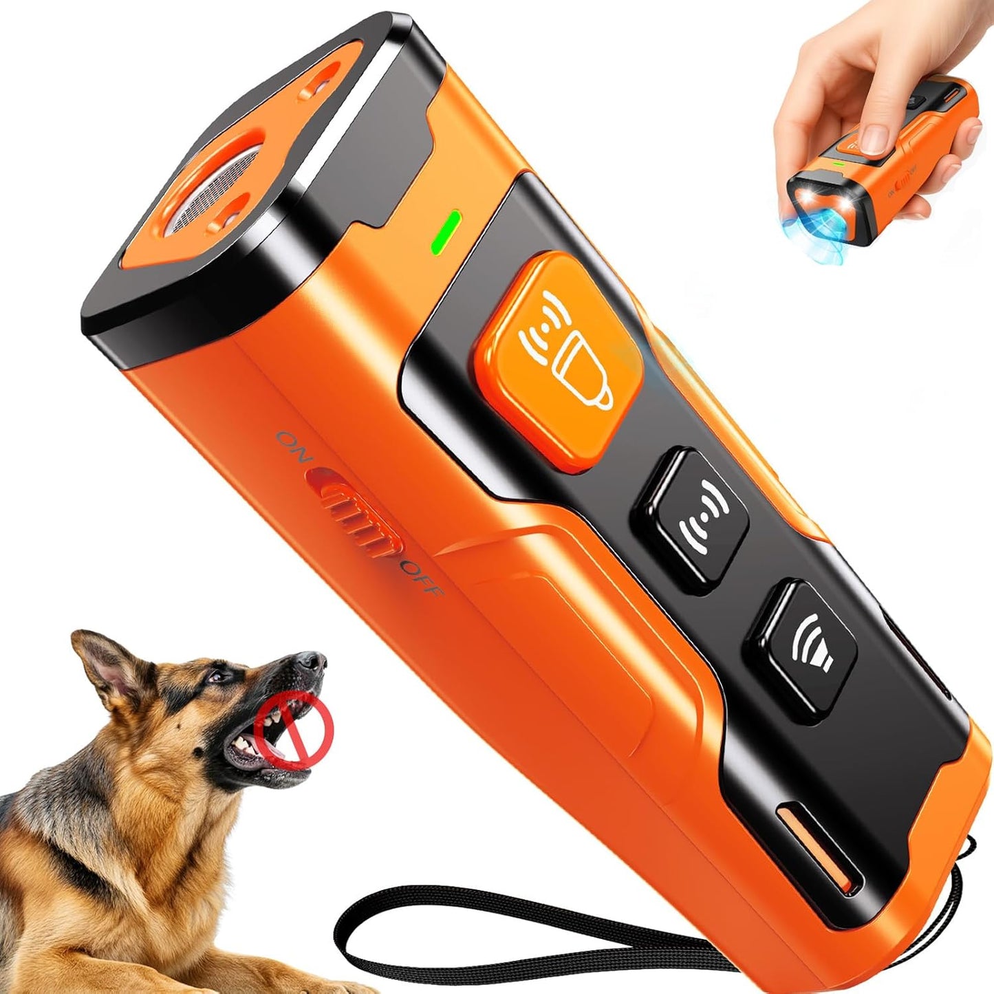 Ultrasonic Anti Barking Device for Dogs, Stopping Own or Neighbor's Dog Barking
