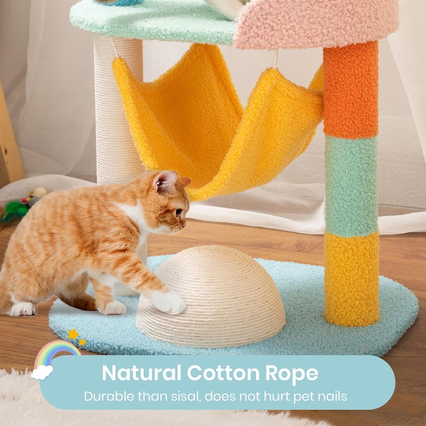 Rainbow Cat Tree