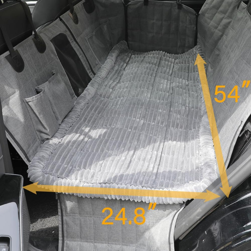 Dog Car Seat Cover for Back Seat Fit for Backseat Extenders