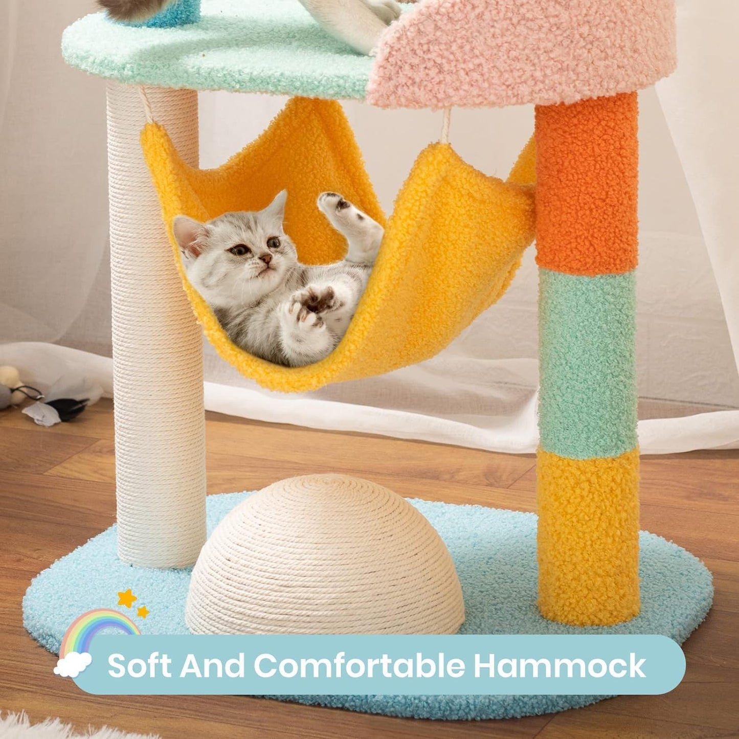 Rainbow Cat Tree
