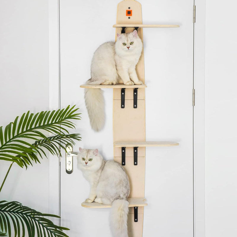 copaner Door Hanging Cat Tree 4-Levels Mounted Vertical 