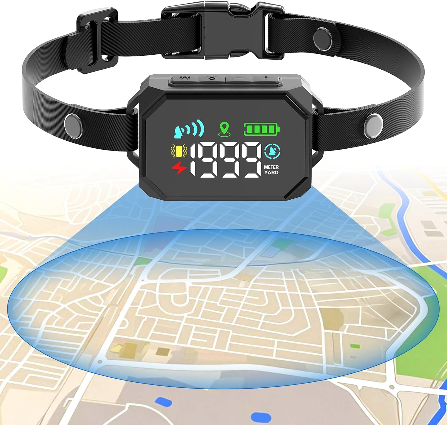 Copaner GPS Wireless Dog Fence, Electric Fence For Pets Over 18 Lbs