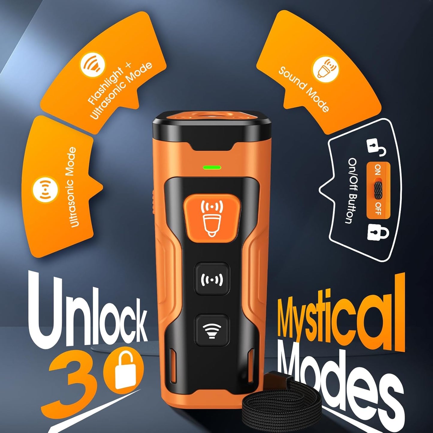 Ultrasonic Anti Barking Device for Dogs, Stopping Own or Neighbor's Dog Barking