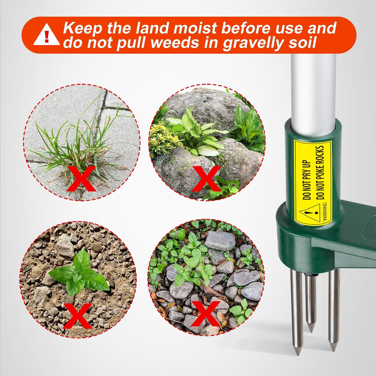 Stand Up Weeder Hand Tool