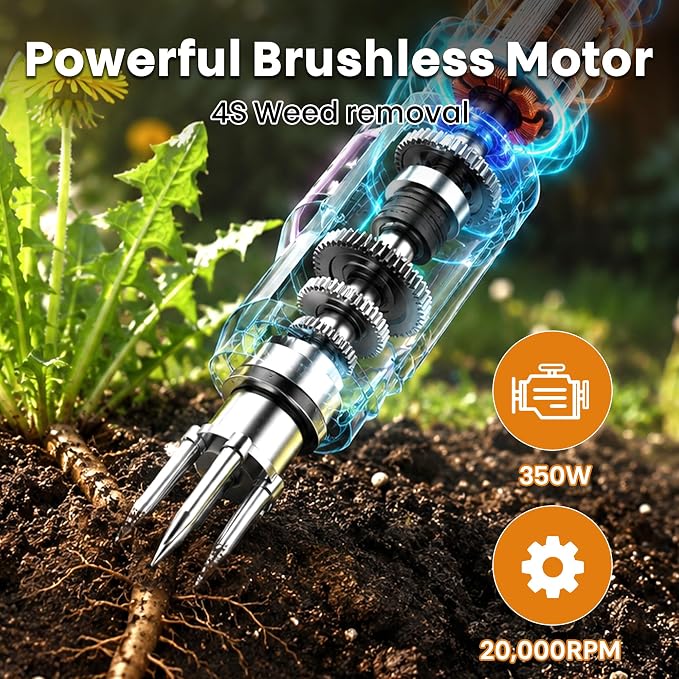 Electric Stand Up Weed Puller
