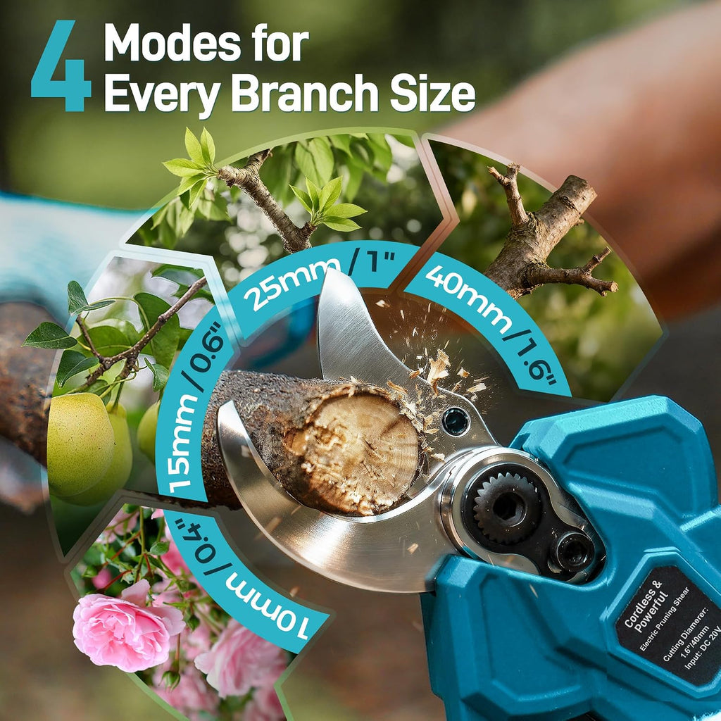 2-in-1 Cordless Electric Pruning Shears