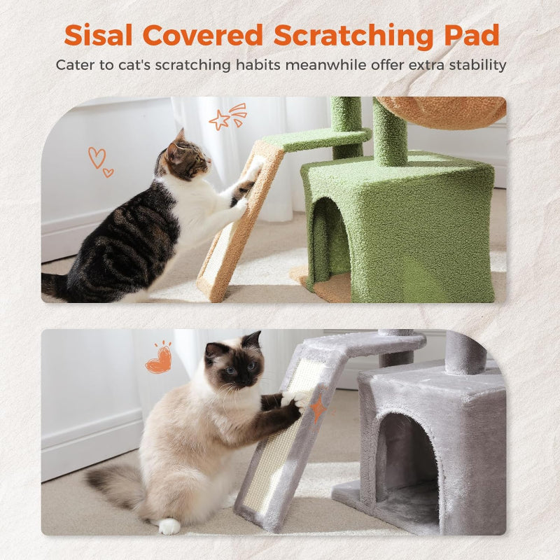 Cactus Cat Tree for Indoor Cats