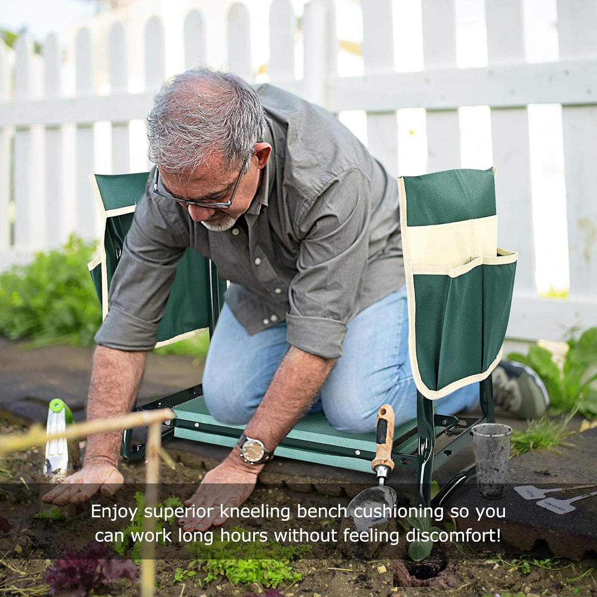 Garden Kneeler and Seat