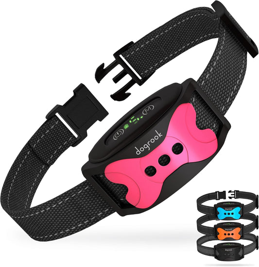 Dog Bark Collar - Rechargeable Smart Anti Barking Collar for Dogs