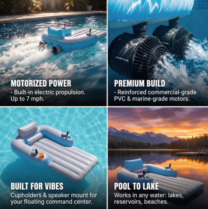 Electric Propeller-driven Inflatable Floating