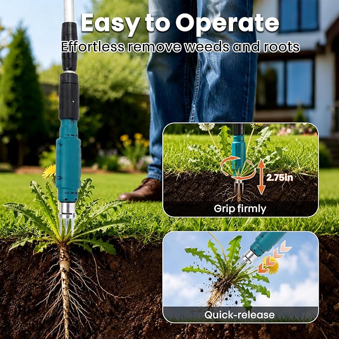 Electric Stand Up Weed Puller