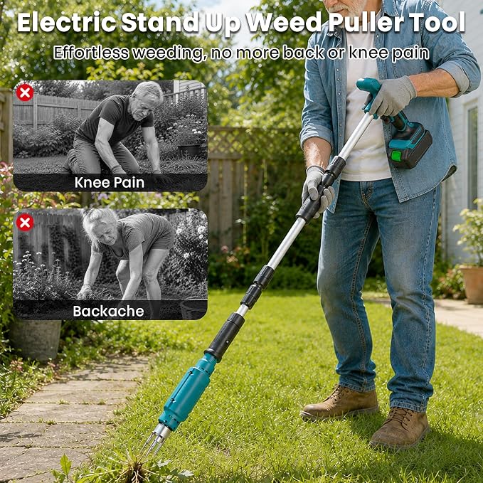 Electric Stand Up Weed Puller