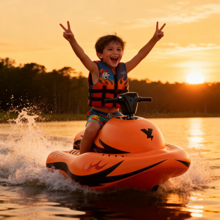 Motorcycle Inflatable Float