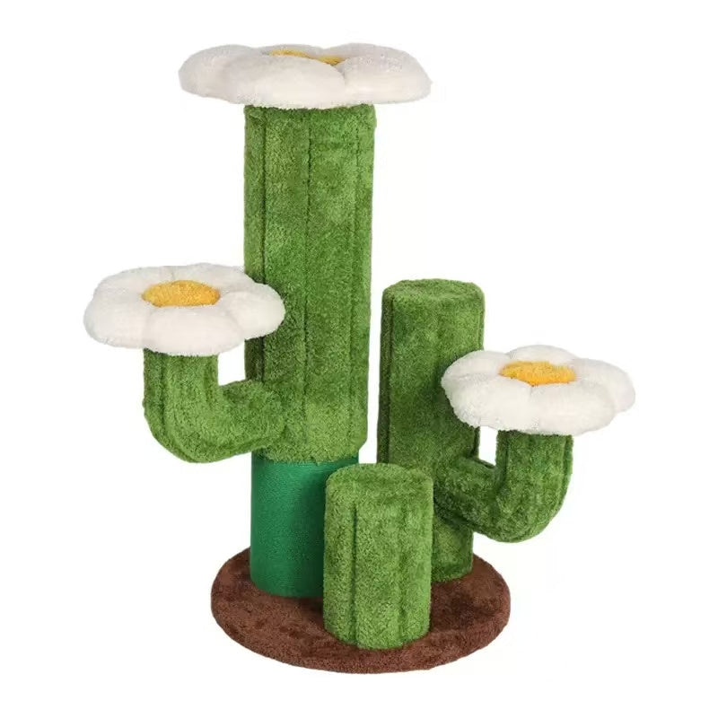 Deluxe Large Cactus Solid Cat Tree