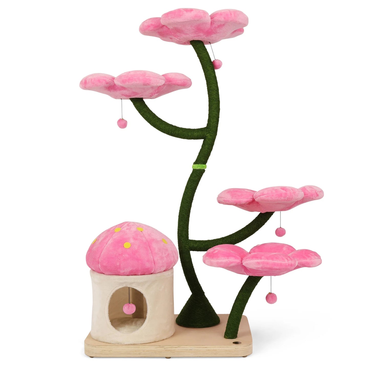 Four Flowers Cat Tree Tower