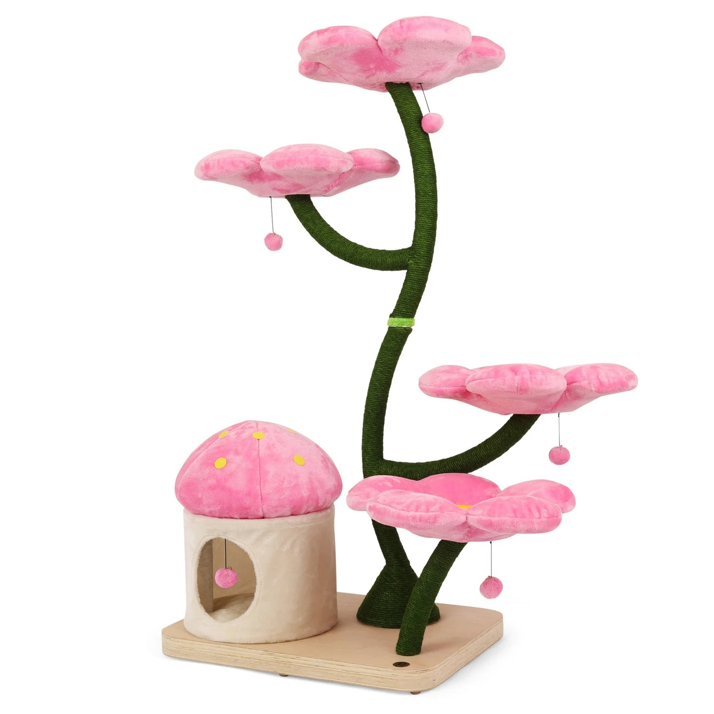 Four Flowers Cat Tree Tower
