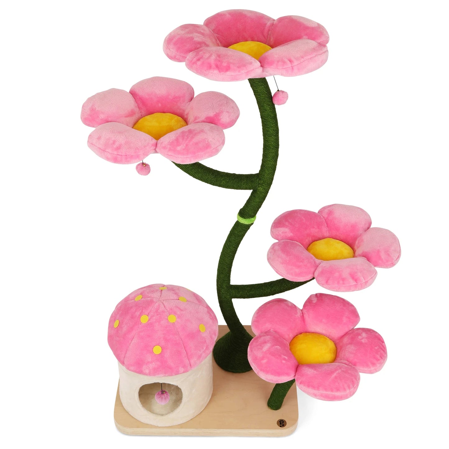Four Flowers Cat Tree Tower