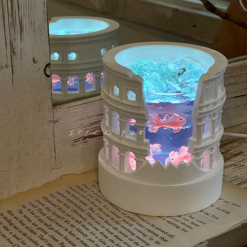 Goldfish Aroma Aromatherapy Diffuser Stone Night Light